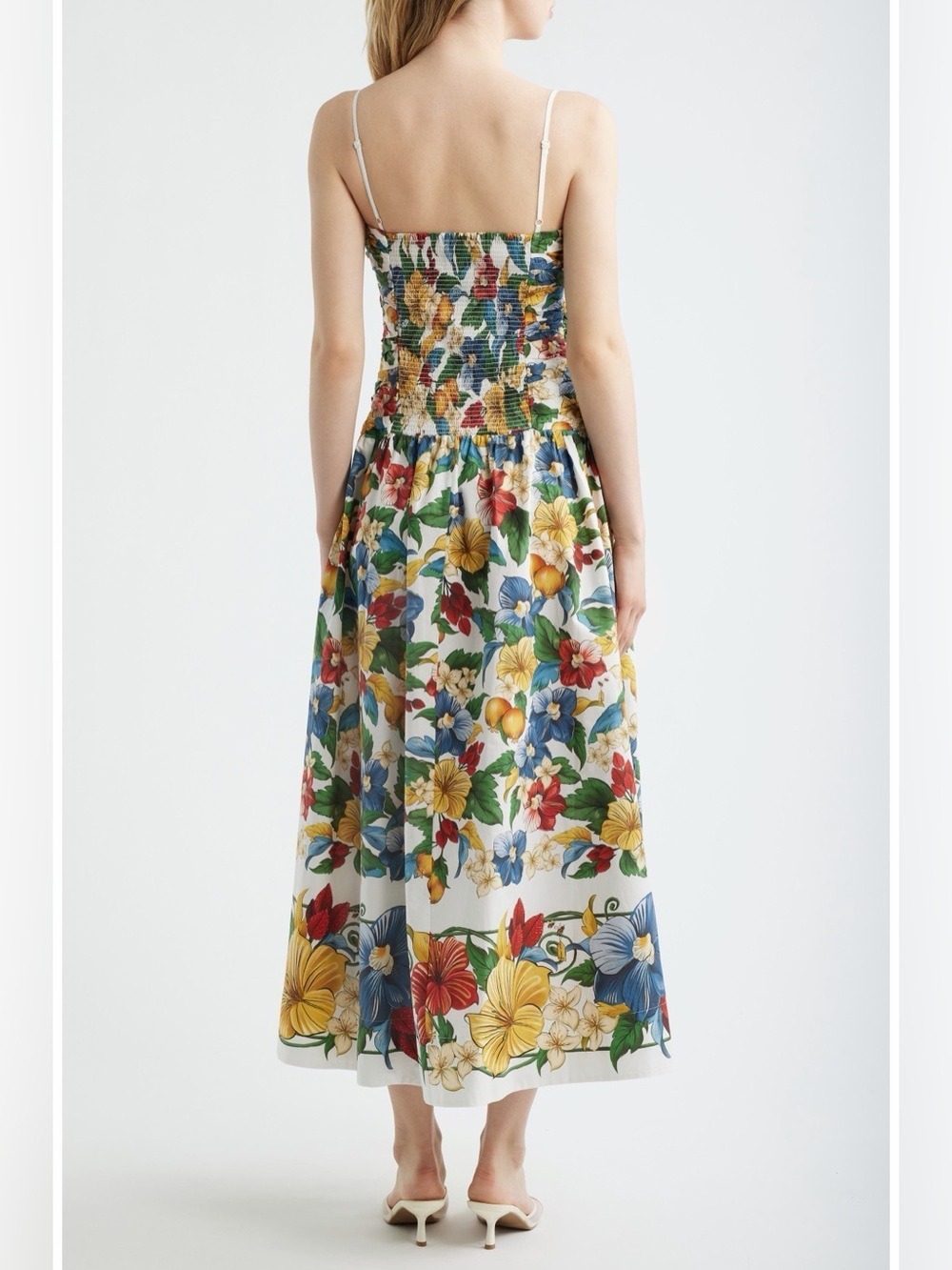 Farm Rio Tropi Ruched Maxi Sundress - Picture 2 of 10